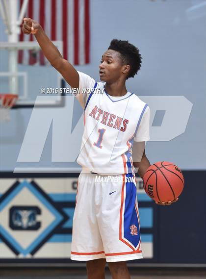 Thumbnail 2 in Athens Drive vs. Sanderson (Bojangles Cleveland Classic Finals) photogallery.