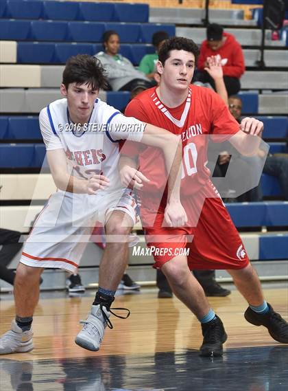 Thumbnail 2 in Athens Drive vs. Sanderson (Bojangles Cleveland Classic Finals) photogallery.