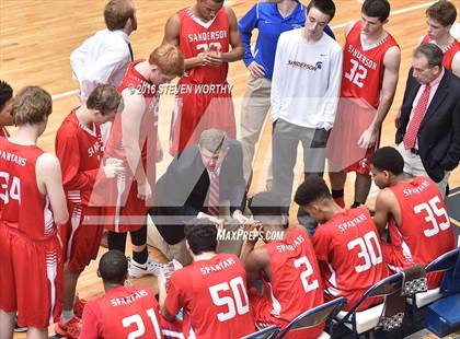 Thumbnail 3 in Athens Drive vs. Sanderson (Bojangles Cleveland Classic Finals) photogallery.
