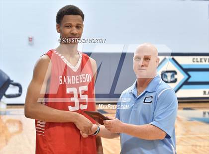 Thumbnail 2 in Athens Drive vs. Sanderson (Bojangles Cleveland Classic Finals) photogallery.