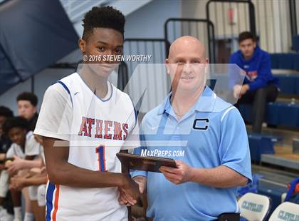 Thumbnail 3 in Athens Drive vs. Sanderson (Bojangles Cleveland Classic Finals) photogallery.