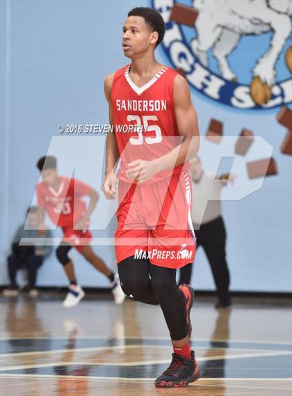 Thumbnail 3 in Athens Drive vs. Sanderson (Bojangles Cleveland Classic Finals) photogallery.