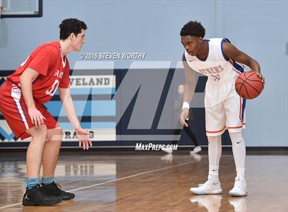 Thumbnail 1 in Athens Drive vs. Sanderson (Bojangles Cleveland Classic Finals) photogallery.