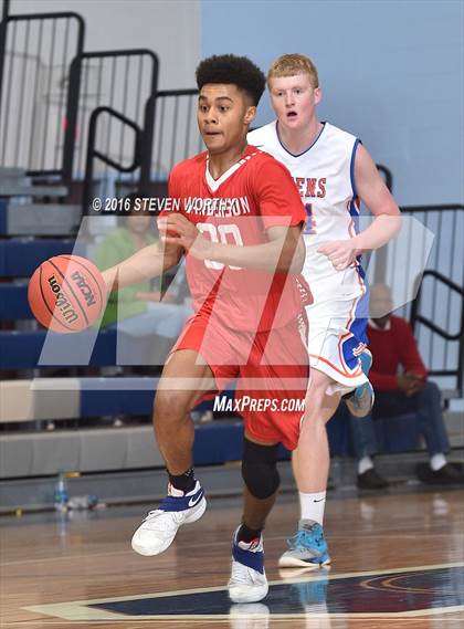 Thumbnail 3 in Athens Drive vs. Sanderson (Bojangles Cleveland Classic Finals) photogallery.