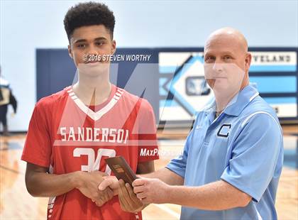 Thumbnail 1 in Athens Drive vs. Sanderson (Bojangles Cleveland Classic Finals) photogallery.