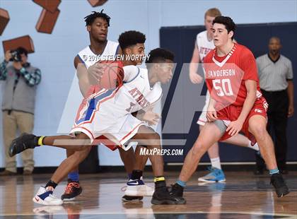 Thumbnail 3 in Athens Drive vs. Sanderson (Bojangles Cleveland Classic Finals) photogallery.