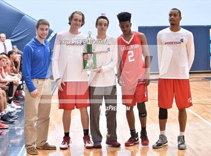 Thumbnail 1 in Athens Drive vs. Sanderson (Bojangles Cleveland Classic Finals) photogallery.