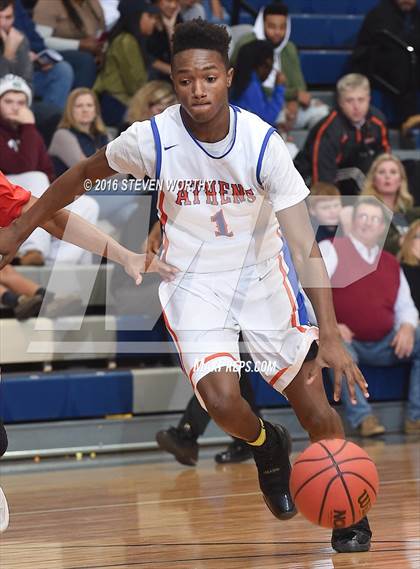 Thumbnail 1 in Athens Drive vs. Sanderson (Bojangles Cleveland Classic Finals) photogallery.