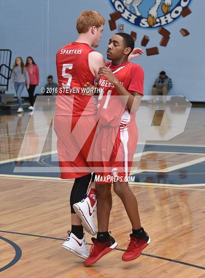 Thumbnail 2 in Athens Drive vs. Sanderson (Bojangles Cleveland Classic Finals) photogallery.