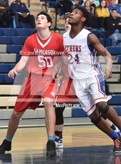 Thumbnail 2 in Athens Drive vs. Sanderson (Bojangles Cleveland Classic Finals) photogallery.