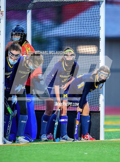Thumbnail 2 in Massapequa vs Garden City (Section VIII Class A Final) photogallery.