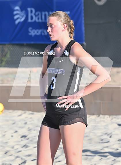 Thumbnail 2 in  Northwest Christian vs. Salpointe Catholic (AIA DII Pairs Round 1 Playoff) photogallery.