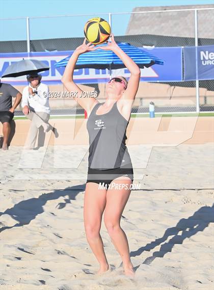 Thumbnail 2 in  Northwest Christian vs. Salpointe Catholic (AIA DII Pairs Round 1 Playoff) photogallery.
