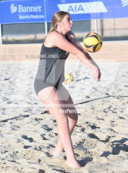 Thumbnail 1 in  Northwest Christian vs. Salpointe Catholic (AIA DII Pairs Round 1 Playoff) photogallery.