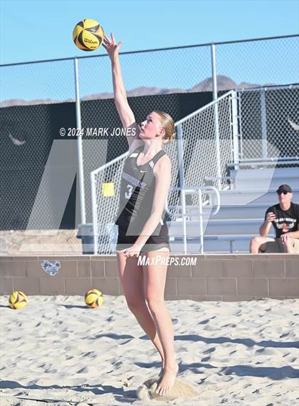 Thumbnail 2 in  Northwest Christian vs. Salpointe Catholic (AIA DII Pairs Round 1 Playoff) photogallery.