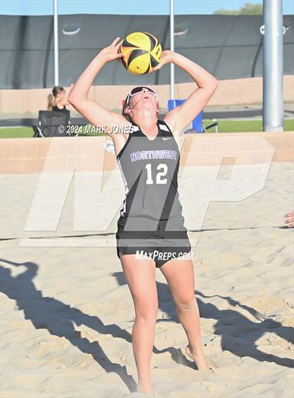 Thumbnail 1 in  Northwest Christian vs. Salpointe Catholic (AIA DII Pairs Round 1 Playoff) photogallery.