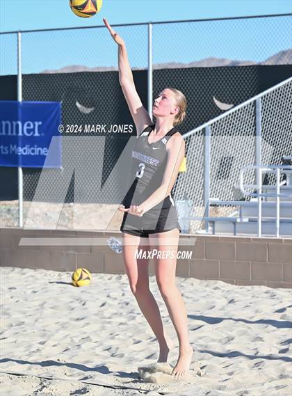 Thumbnail 1 in  Northwest Christian vs. Salpointe Catholic (AIA DII Pairs Round 1 Playoff) photogallery.