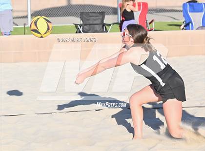 Thumbnail 2 in  Northwest Christian vs. Salpointe Catholic (AIA DII Pairs Round 1 Playoff) photogallery.