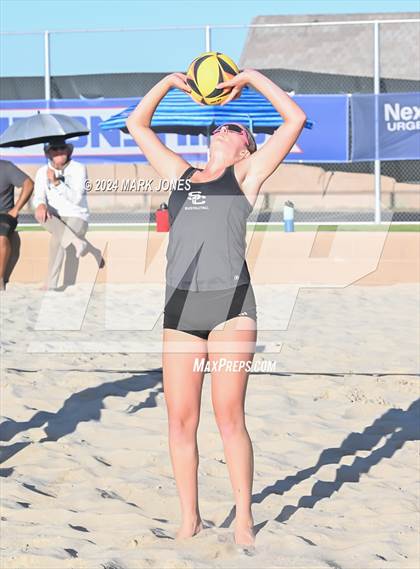 Thumbnail 3 in  Northwest Christian vs. Salpointe Catholic (AIA DII Pairs Round 1 Playoff) photogallery.