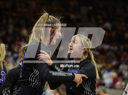 Thumbnail 2 in Resurrection Christian vs. University (CHSAA 3A Final) photogallery.