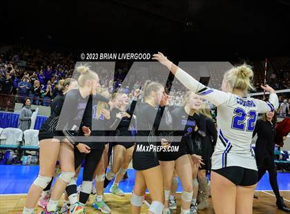 Thumbnail 3 in Resurrection Christian vs. University (CHSAA 3A Final) photogallery.