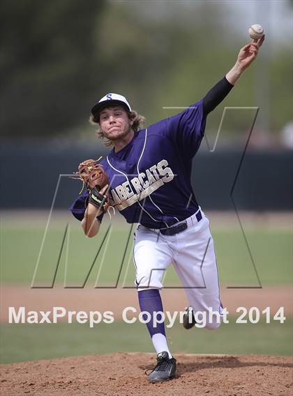 Thumbnail 2 in Palo Verde Valley vs. Sabino (Lancer Baseball Classic) photogallery.