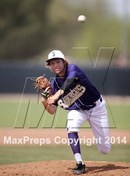 Thumbnail 3 in Palo Verde Valley vs. Sabino (Lancer Baseball Classic) photogallery.