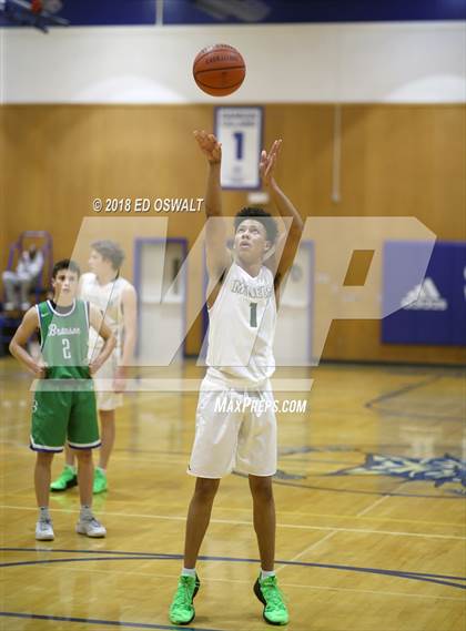 Thumbnail 1 in Branson vs. Bishop Manogue (Damian Lillard Classic Final) photogallery.