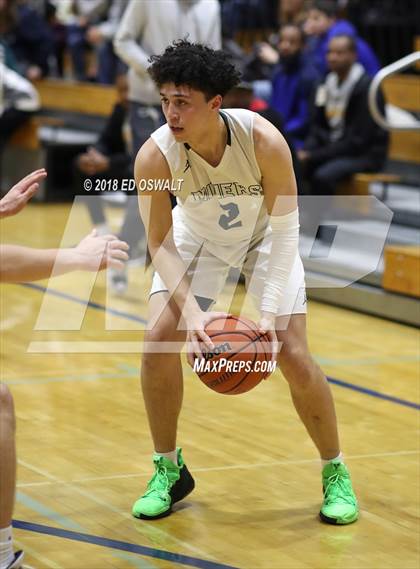 Thumbnail 1 in Branson vs. Bishop Manogue (Damian Lillard Classic Final) photogallery.