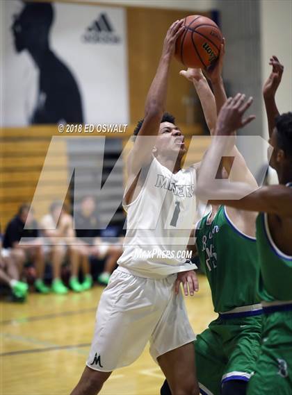 Thumbnail 2 in Branson vs. Bishop Manogue (Damian Lillard Classic Final) photogallery.