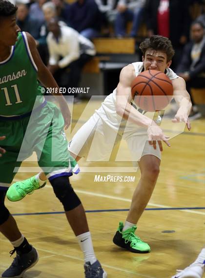 Thumbnail 2 in Branson vs. Bishop Manogue (Damian Lillard Classic Final) photogallery.