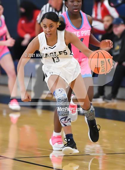 Thumbnail 3 in Example Academy (IL) vs AZ Elite Prep  (Nike Tournament of Champions) photogallery.