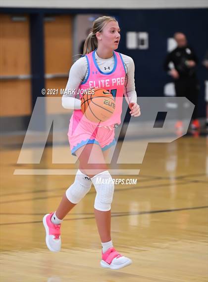 Thumbnail 1 in Example Academy (IL) vs AZ Elite Prep  (Nike Tournament of Champions) photogallery.