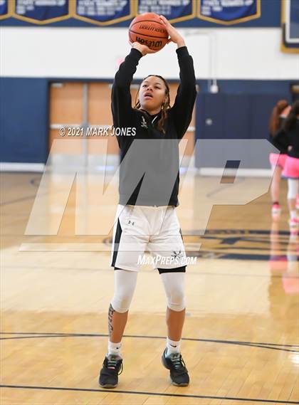 Thumbnail 1 in Example Academy (IL) vs AZ Elite Prep  (Nike Tournament of Champions) photogallery.