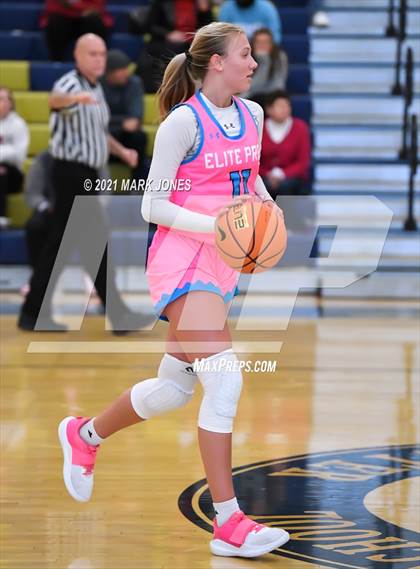Thumbnail 1 in Example Academy (IL) vs AZ Elite Prep  (Nike Tournament of Champions) photogallery.