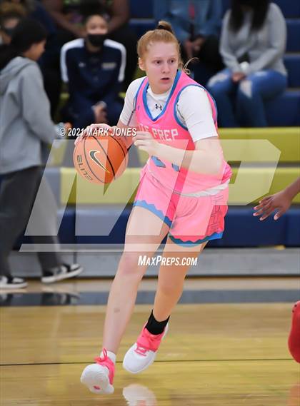 Thumbnail 1 in Example Academy (IL) vs AZ Elite Prep  (Nike Tournament of Champions) photogallery.