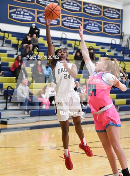 Thumbnail 1 in Example Academy (IL) vs AZ Elite Prep  (Nike Tournament of Champions) photogallery.