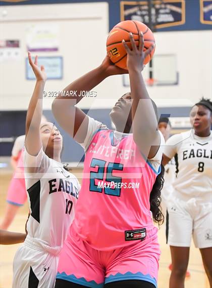 Thumbnail 1 in Example Academy (IL) vs AZ Elite Prep  (Nike Tournament of Champions) photogallery.
