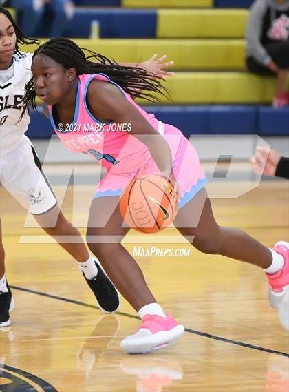 Thumbnail 3 in Example Academy (IL) vs AZ Elite Prep  (Nike Tournament of Champions) photogallery.