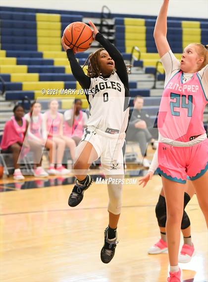 Thumbnail 3 in Example Academy (IL) vs AZ Elite Prep  (Nike Tournament of Champions) photogallery.