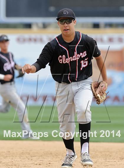 Thumbnail 3 in Alta Loma vs Glendora (Battle of the Baseline League) photogallery.
