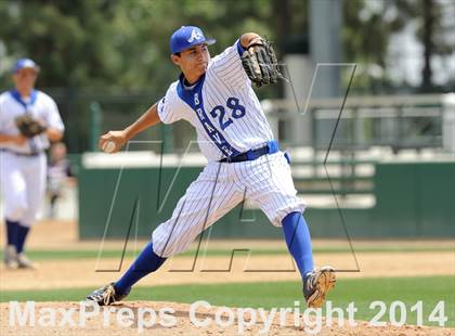 Thumbnail 2 in Alta Loma vs Glendora (Battle of the Baseline League) photogallery.