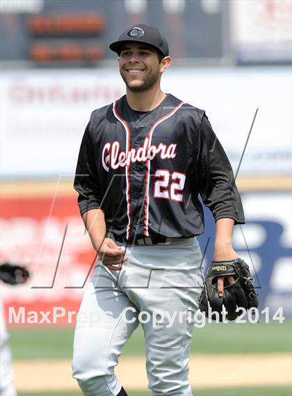Thumbnail 2 in Alta Loma vs Glendora (Battle of the Baseline League) photogallery.