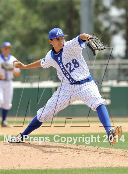 Thumbnail 3 in Alta Loma vs Glendora (Battle of the Baseline League) photogallery.