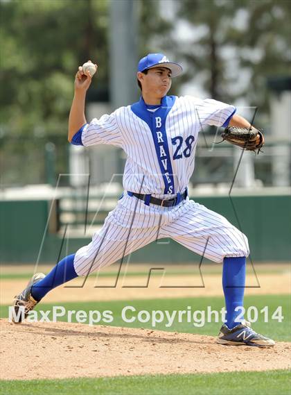 Thumbnail 2 in Alta Loma vs Glendora (Battle of the Baseline League) photogallery.