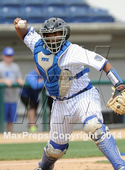 Thumbnail 1 in Alta Loma vs Glendora (Battle of the Baseline League) photogallery.