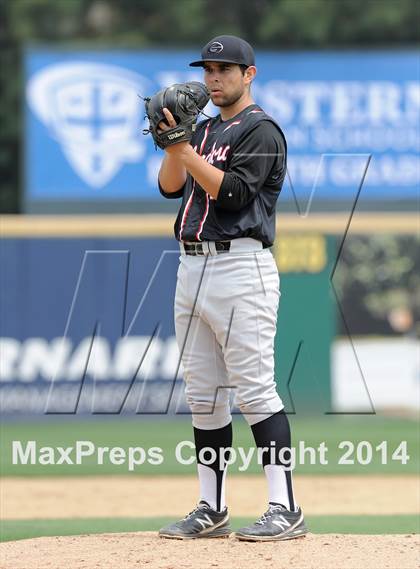 Thumbnail 1 in Alta Loma vs Glendora (Battle of the Baseline League) photogallery.