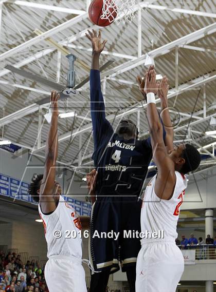 Thumbnail 3 in Hamilton Heights Christian Academy vs. Oak Hill Academy (Dr Pepper Classic) photogallery.