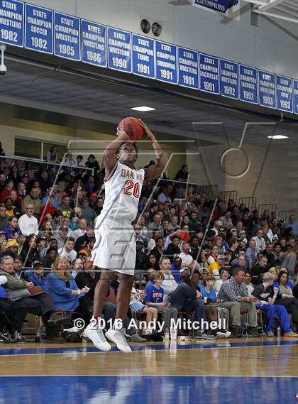 Thumbnail 1 in Hamilton Heights Christian Academy vs. Oak Hill Academy (Dr Pepper Classic) photogallery.