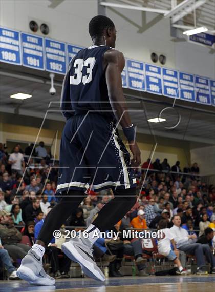 Thumbnail 3 in Hamilton Heights Christian Academy vs. Oak Hill Academy (Dr Pepper Classic) photogallery.